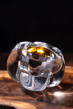 Prism Orbit Handblown Glass Vase - Large