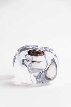 Prism Orbit Handblown Glass Vase - Medium