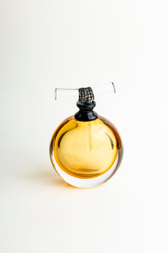 Amber Muse Perfume Glass Vase
