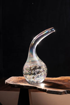 Luminous Arc Glass Vase - Large