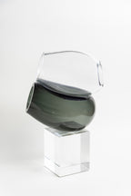 Bubble Cascade Handblown Glass Sculpture - Large