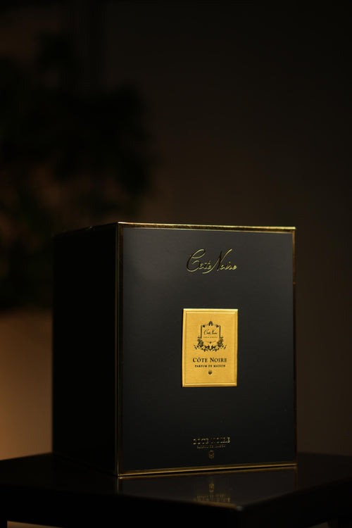 Couture Rose Buds In Black Glass Gold - Blush