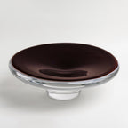 Clear Contour Glass Dish