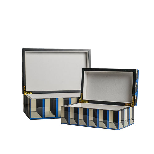Arcadia Blue Decorative Box Set