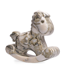 Rocking Horse Marble Sculpture