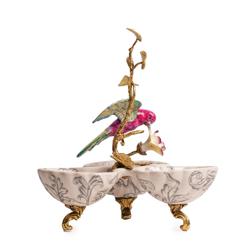 Blossom Bird Heritage Serving Bowl