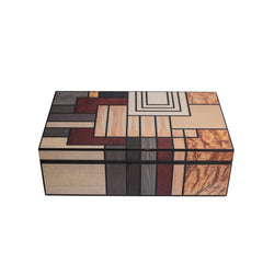 Geometric Mosaic Decorative Box