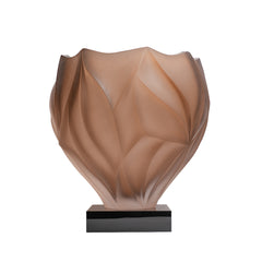 Blush Petal Glass Vase