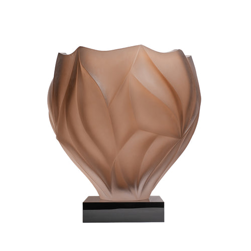 Blush Petal Glass Vase
