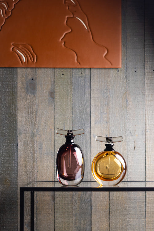 Twilight Plum Gradient Perfume Vase