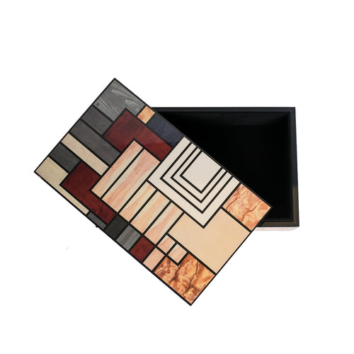 Geometric Mosaic Decorative Box