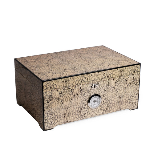 Ivory Mosaic Cigar Humidor Box