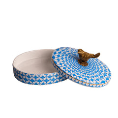 Azure Songbird Decorative Box