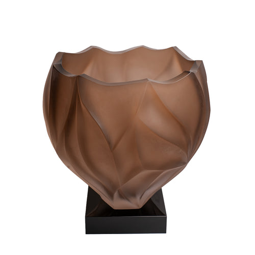 Blush Petal Glass Vase