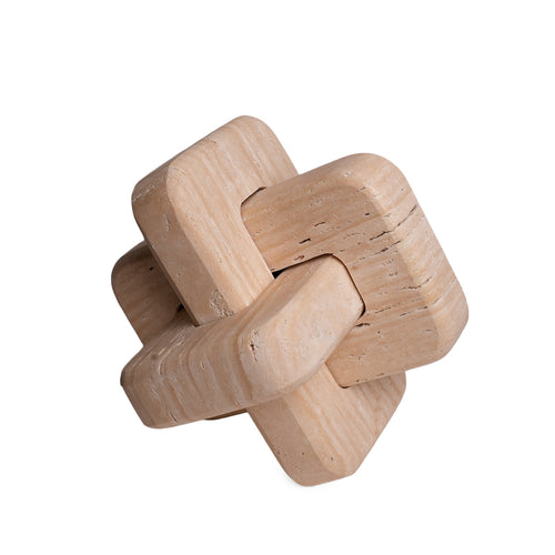 Interlock Marble Stone Sculpture