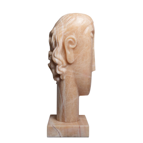 Serene Muse Marble Sculpture