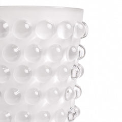 Lumière Frosted Glass Vase