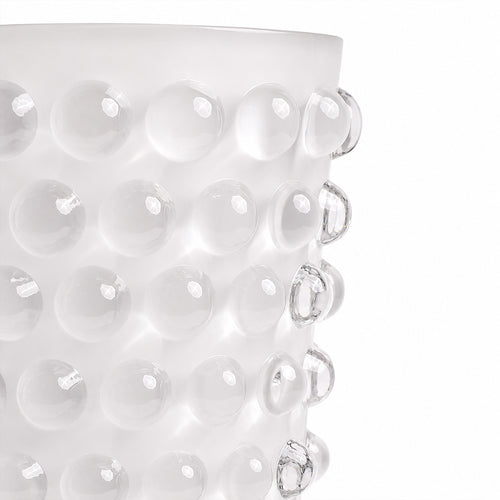 Lumière Frosted Glass Vase