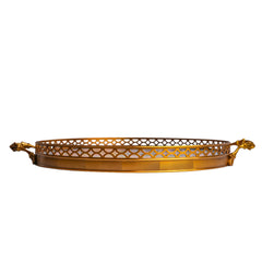 Blush Garden Gilded Serving Tray