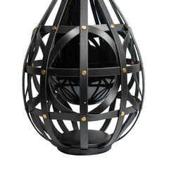 Noir Harness Sculptural Vase