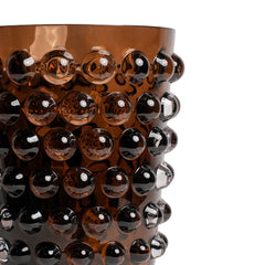 Lumière Amber Glass Vase