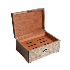 Ivory Mosaic Cigar Humidor Box
