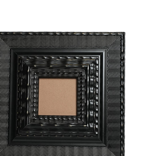 Noir Chevron Photo Frame
