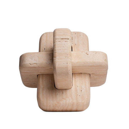 Interlock Marble Stone Sculpture