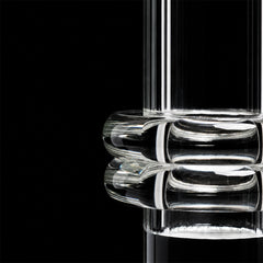 Clarity Crystal Candle Holder - Medium