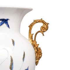 Imperial Blue Botanical Vase