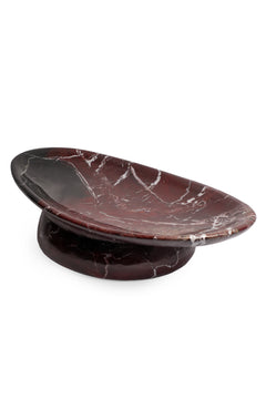 Crimson Vein Marble Centrepiece
