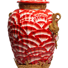 Coral Reef Porcelain Jar