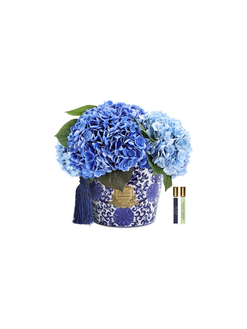 Oriental Hydrangeas - Blue