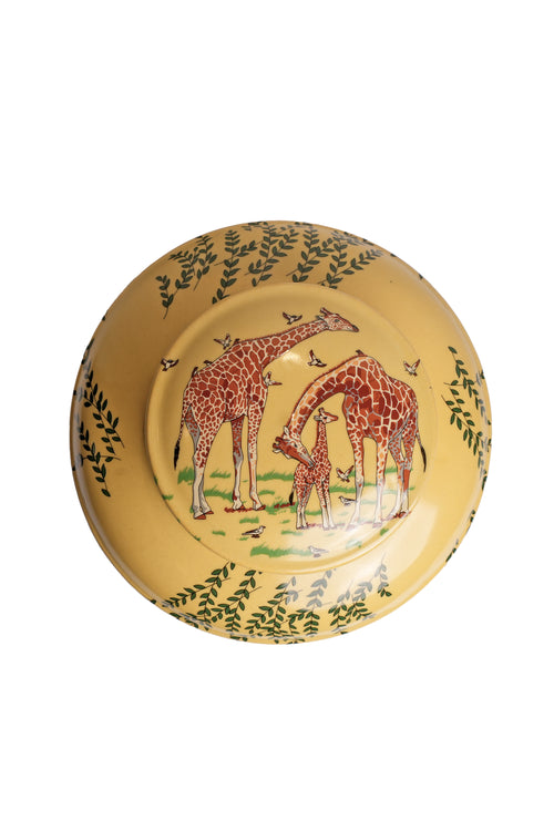 Savannah Yellow Giraffe Decor Jar - Large
