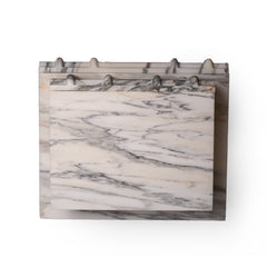 Ivory Vein Marble Book