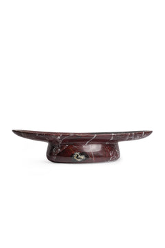 Crimson Vein Marble Centrepiece