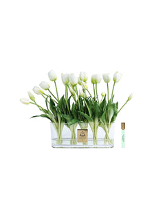 Ivory Bloom Tulip Arrangement