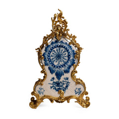 Royal Blue Heritage Table Clock