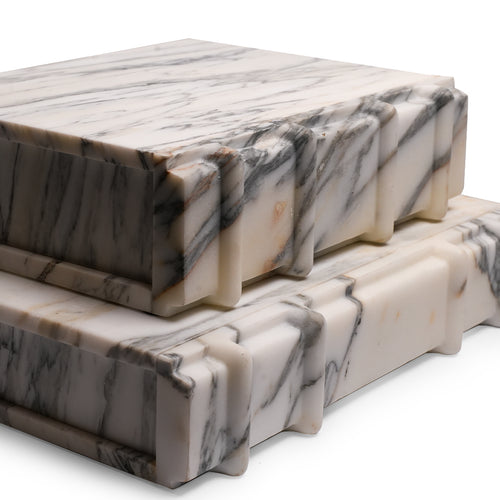 Ivory Vein Marble Book