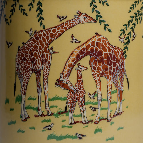 Savannah Yellow Giraffe Decor Jar - Medium