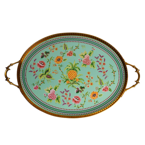 Jardin de Jade Floral Tray