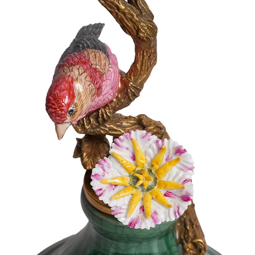 Emerald Bird Heritage Candle Stand