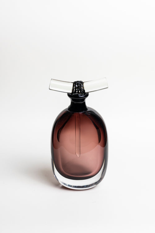 Twilight Plum Gradient Perfume Vase