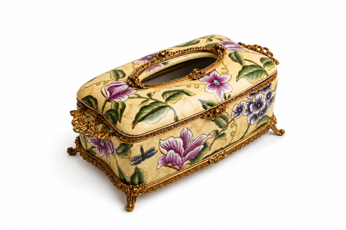 Botanical Heirloom Tissue Box