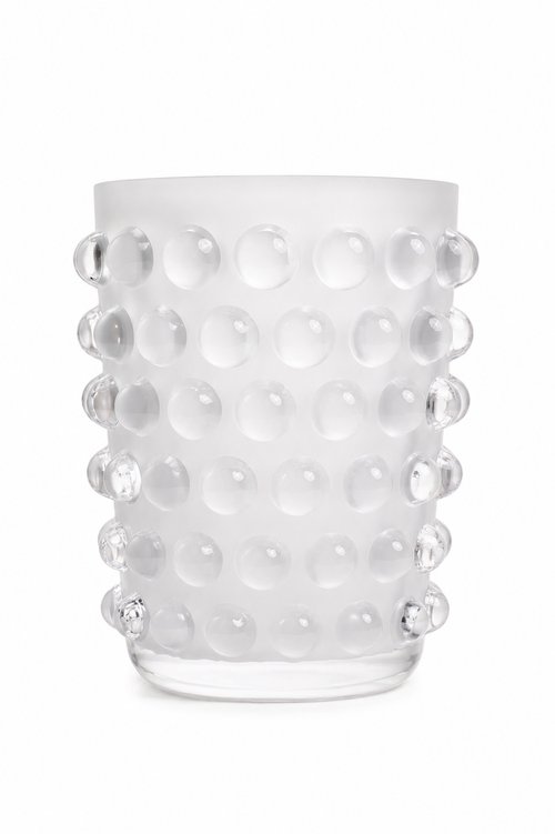 Lumière Frosted Glass Vase