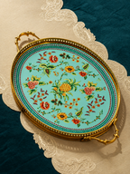 Jardin de Jade Floral Tray