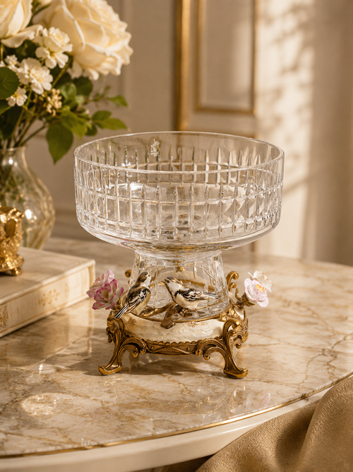 Songbird Heritage Crystal Bowl