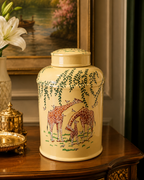 Savannah Yellow Giraffe Decor Jar - Large