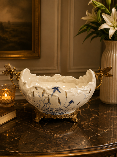 Enchanted Garden Decorative Bowl