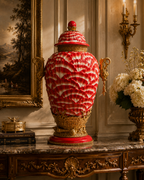 Coral Reef Porcelain Jar